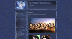 Desktop Screenshot of indiansingers.net